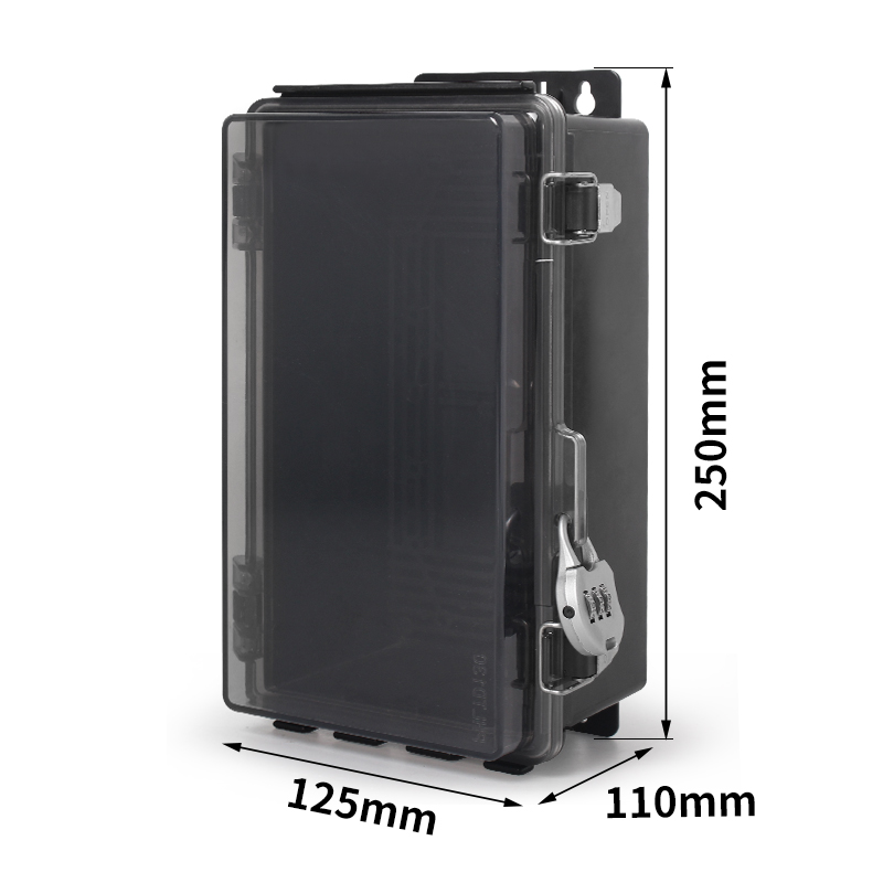 PHLTD 防水内盒黑色透明尺寸图