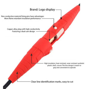 PHLTD 200A High Power Professional Stage Lighting and Sound Rhino Plug Single Core High Current Cable Connector Product Analysis Diagram