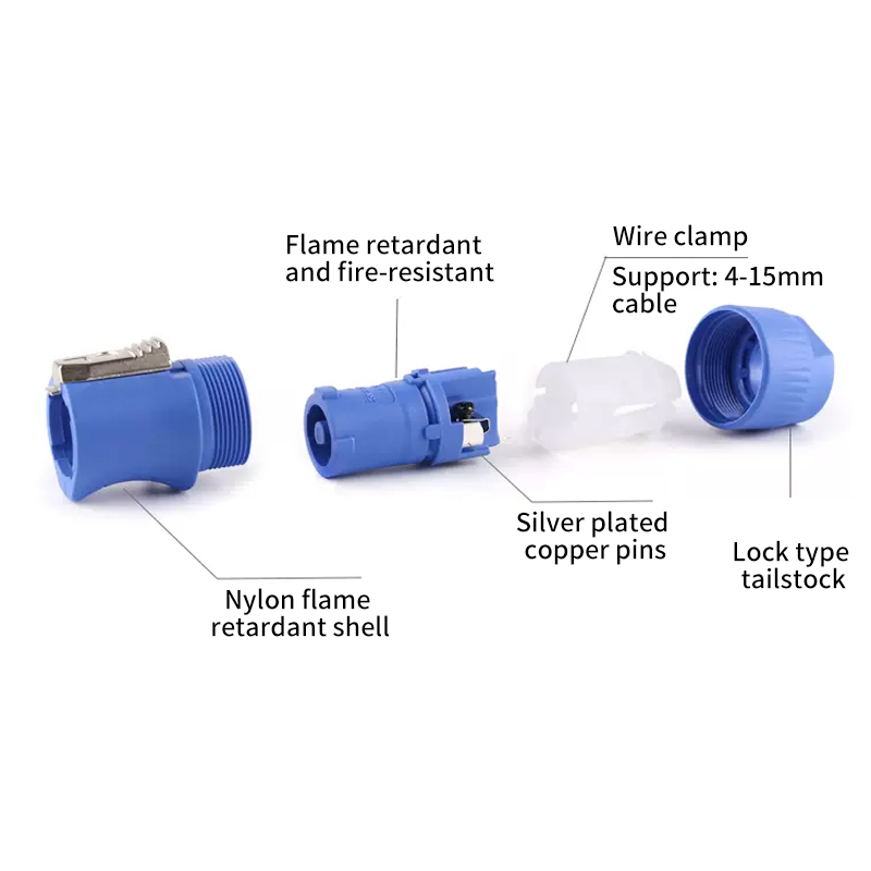 PHLTD-stage-lighting-beam-light-aviation-plug-power-cord-connector-socket-20A-LED-display-waterproof-socket-detail-diagram