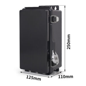 PHLTD防水插箱黑色尺寸图