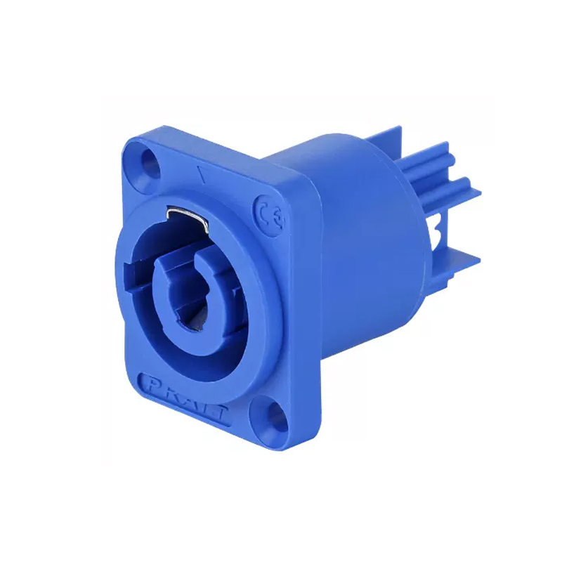 PHLTD Three-Core Power Input Base 20A Blue Professional Stage Lighting Socket for Beam Lights and LED Displays - 图片 3