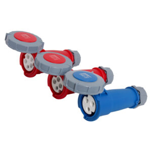 PHLTD High Current IP67 Waterproof Industrial Plug and Socket Connector - 3-Core, 4-Core, 5-Core, 63A/125A Male and Female Aviation Connector