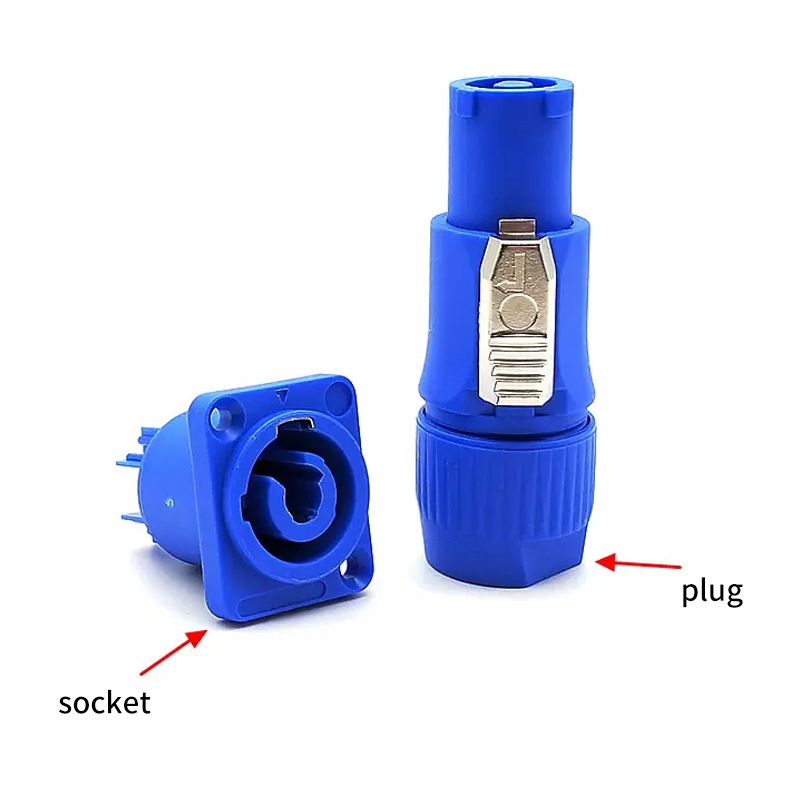 PHLTD stage lighting beam light aviation plug 20A power cord connector plug socket LED display screen professional plug