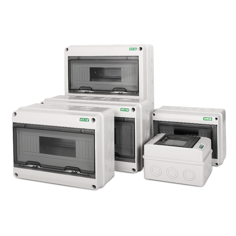 PHLTD waterproof distribution box switch box leakage protection surface mounted plastic HT-5-24 circuit air switch box