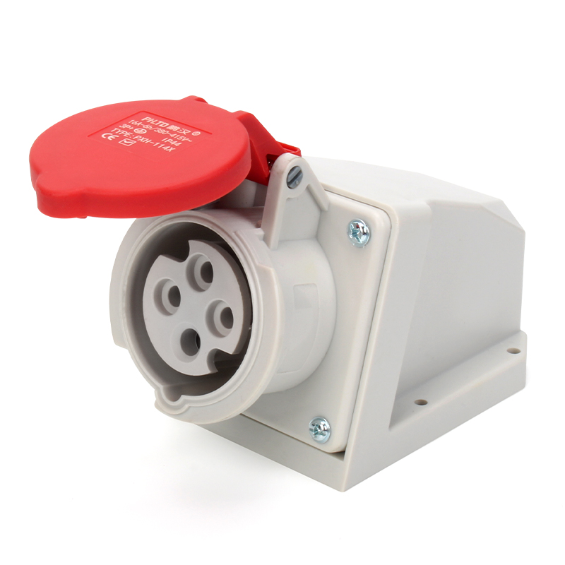 PHLTD Waterproof Industrial Power Supply Open Socket, Available in 3-Core, 4-Core, 5-Core, 16A-32A - 图片 3