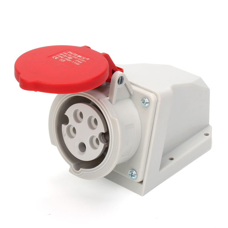 PHLTD Waterproof Industrial Power Supply Open Socket, Available in 3-Core, 4-Core, 5-Core, 16A-32A - 图片 4