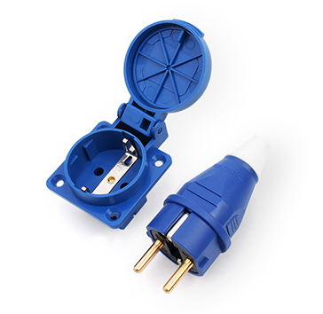 PHLTD European standard plug and socket, industrial grade power connector, suitable for factory equipment and power systems