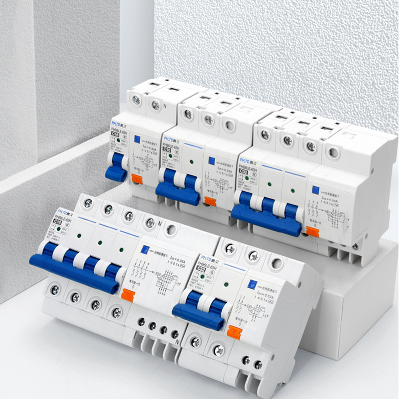 Industrial grade residual current circuit breaker, providing circuit protection and leakage protection functions