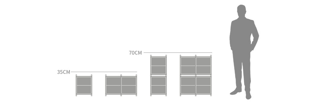 Wall-mounted Box / Splicing Box Size Preview Diagram